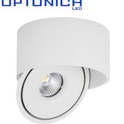 STROPNA LED SVETILKA fi 146 mm 20W 3000K DO 6000K BELA ALI ČRNA