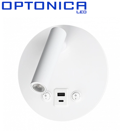 stenska-nočna-dvojna-bralna-led-svetilka-z-dvema-stikaloma-usb-bela
