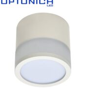 STROPNA LED SVETILKA fi 75 mm 7W BELA ALI ČRNA