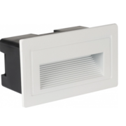 ZUNANJA VGRADNA LED SVETILKA 103X58 mm 3W IP65 BELA ALI ČRNA