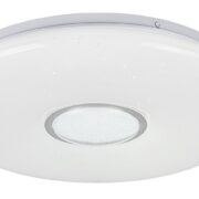 ZATEMNILNA STROPNA LED SVETILKA BALMERINO fi 350 mm 24W 3000K DO 6000K Z DALJINSKIM UPRAVLJANJEM KRISTAL EFEKT