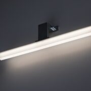 LED SVETILKA OLIRO 400 mm 6W 4000K IP44 KROM ALI ČRNA