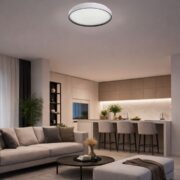 ZATEMNILNA STROPNA LED SVETILKA ZERAVA fi 580 mm 60W 3000K DO 6000K Z DALJINSKIM UPRAVLJANJEM