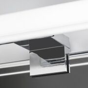 LED SVETILKA OLIRO 200 mm 4W 4000K IP44 KROM ALI ČRNA