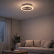 LED SVETILKA Z VENTILATORJEM DALFON fi 380 mm 24W 3000K DO 6500K Z DALJINSKIM UPRAVLJANJEM LED SVETILKA Z VENTILATORJEM DALFON fi 380 mm 24W 3000K DO 6500K Z DALJINSKIM UPRAVLJANJEM