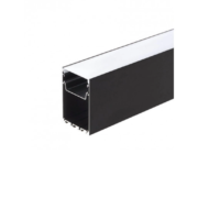 VISEČI ALU PROFIL 2 METRA 75 mm BELI ALI ČRNI