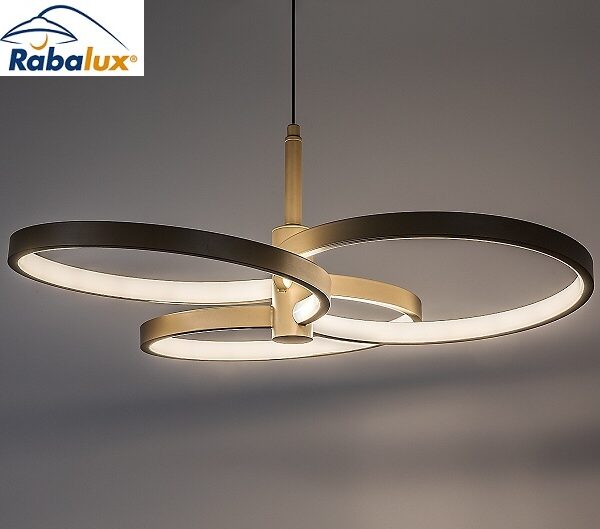 ZATEMNILNA VISEČA LED SVETILKA NEVIRA fi 480 mm 50W 3000K DO 6500K Z DALJINSKIM UPRAVLJANJEM