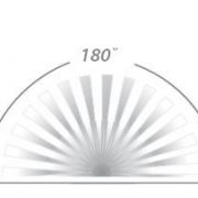 SENZOR 180° INFRARDEČI IRS018 NASTAVLJIVI BELI ALI ČRNI