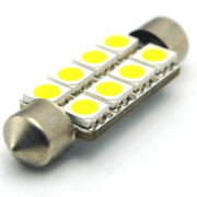 3156, W2.5X16D CANBUS LED SIJALKA BELA 27 SMD 8,1W