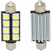 41 mm C5W/C10W/C21W/SV8.5-8/SV8.5 LED SIJALKA CANBUS 8 SMD