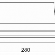 ZUNANJA STENSKO-STROPNA SVETILKA SIVA ALI ANTRACITNA 75W IP44