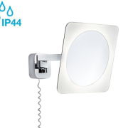 KOZMETIČNO STENSKO OGLEDALO Z LED SVETILKO BELA 5,7W 3000K IP44