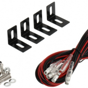 DNEVNE LED LUČI HD008Q2 2X8,4W S FUNKCIJO IZKLOPA