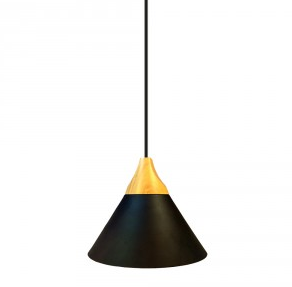 VISEČA SVETILKA fi 320 mm E27 60W ČRNA ALI BELA