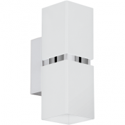 STENSKA LED SVETILKA PASSA GU10 2X3,3W 3000K V DVEH BARVAH