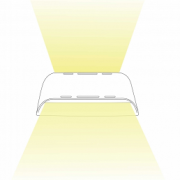 ZUNANJA STENSKA LED SVETILKA DS430/LED 6W 4000K IP54