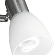 ČETVERNA SVETILKA Z VARČNO SIJALKO RENO E14 4X9W 4000K