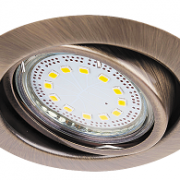 VGRADNA NASTAVLJIVA LED SVETILKA LITE fi 86 mm GU10 SET 3X3W 3000K IP40 V ŠTIRIH BARVAH