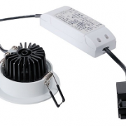 VGRADNA VODOTESNA ZATEMNILNA LED SVETILKA PATTA-I 12W 3000K IP65 V TREH BARVAH