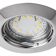 VGRADNA LED SVETILKA LITE fi 82 mm GU10 SET 3X3W 3000K IP44 V ŠTIRIH BARVAH