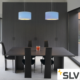 VISEČA FLUO+RGB LED SVETILKA MALANG fi 480 mm 2GX13 40W+8,5W LED