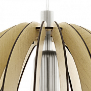 VISEČA SVETILKA COSSANO fi 300 mm E27 60W BARVA JAVOR