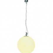 VISEČA SVETILKA SUN fi 300 mm E27 BELA