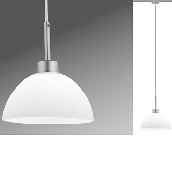 VISEČA LED SVETILKA ZA URAIL TIRNI SISTEM PENDULUM SARRASANI E14 V TREH BARVAH