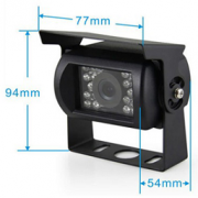 BARVNA VZVRATNA KAMERA PZ404 170° Z 18 LED DIODAMI