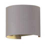 ZUNANJA STENSKA LED SVETILKA 6W BELA, ČRNA ALI SIVA IP65