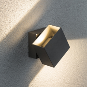 ZUNANJA STENSKA LED SVETILKA SPECIAL LINE CYBO 2X3W 2700K IP65 SIVA ALI BELA