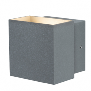 ZUNANJA STENSKA LED SVETILKA SPECIAL LINE CYBO 2X3W 2700K IP65 SIVA ALI BELA