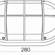 ZUNANJA STENSKA SVETILKA SIVA ALI ANTRACITNA 75W IP44