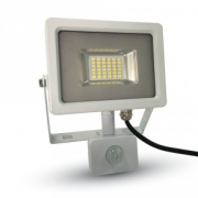 STENSKA SENZORSKA LED SVETILKA DS214 15W 4000K IP44 Z MODULOM ZASILNE RAZSVETLJAVE